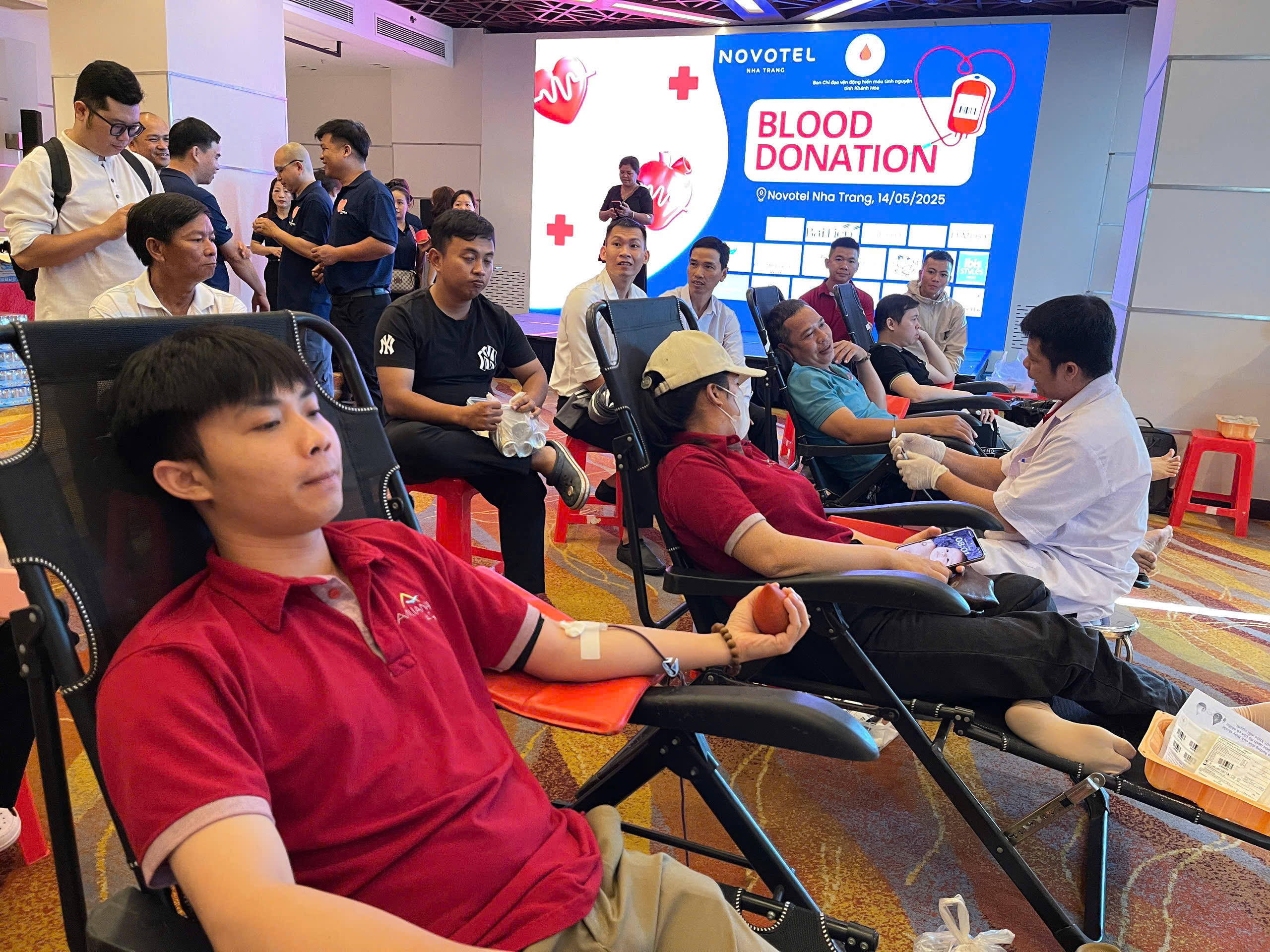Cụm các khách sạn tại Nha Trang tham gia hiến máu tình nguyện
